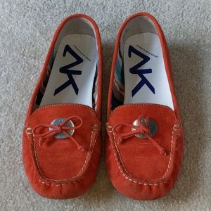 Anne Klein Orange Flats